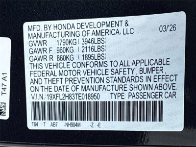 2026 Honda Civic Sport
