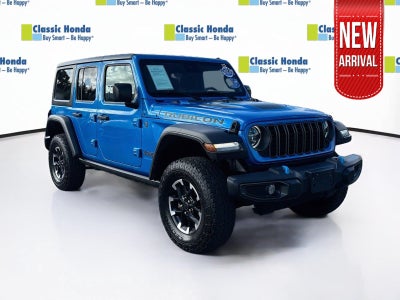 2024 Jeep Wrangler 4Xe Rubicon