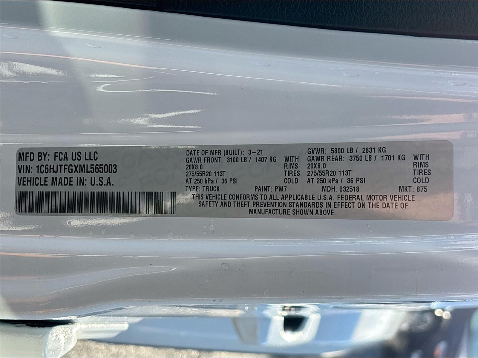 2021 Jeep Gladiator High Altitude