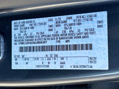 2022 Ford Escape SEL