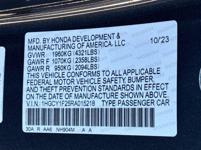 2024 Honda Accord Sedan LX