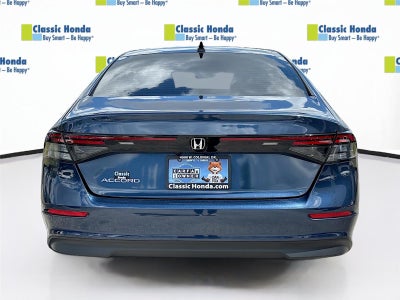 2025 Honda Accord Sedan SE
