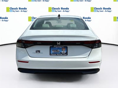 2026 Honda Accord Sedan SE