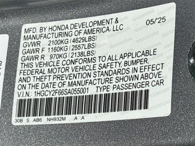 2025 Honda Accord Hybrid EX-L