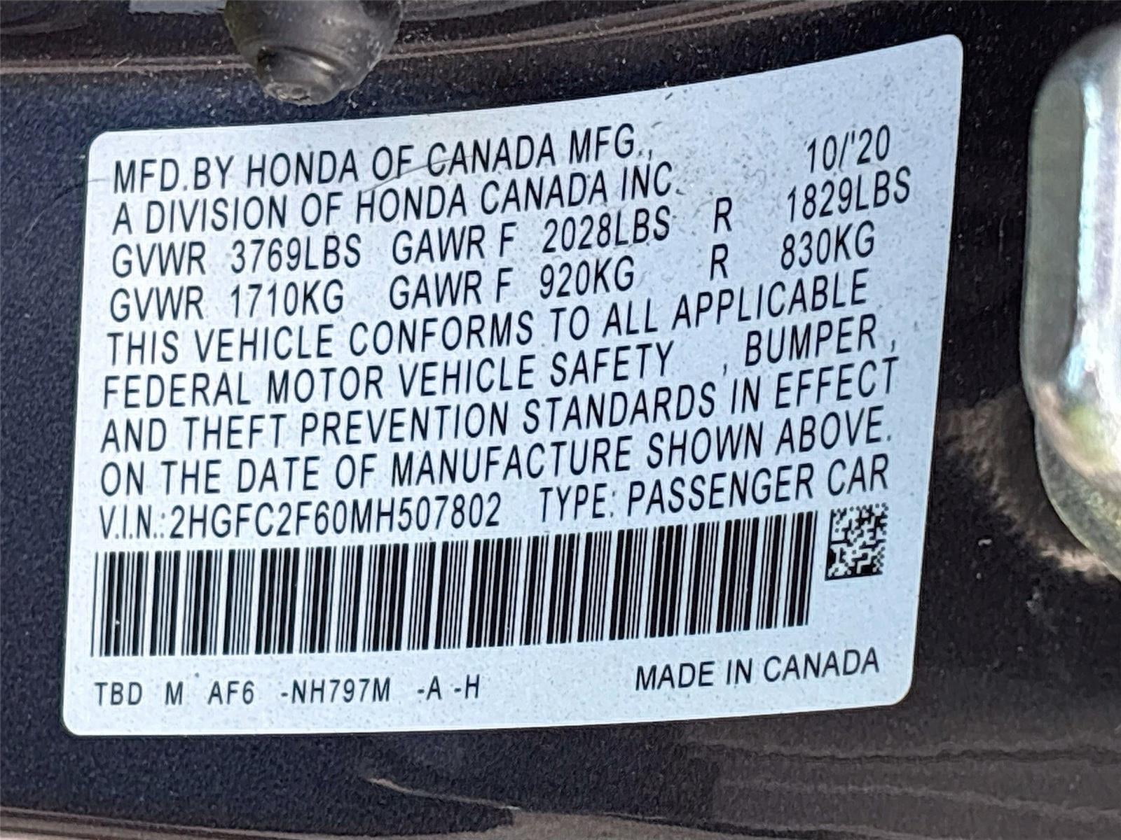 2021 Honda Civic Sedan LX