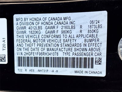 2024 Honda Civic Touring