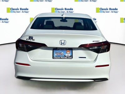 2026 Honda Civic Sedan Hybrid Sport