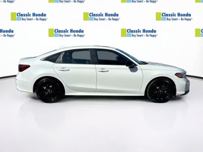 2026 Honda Civic Sedan Hybrid Sport