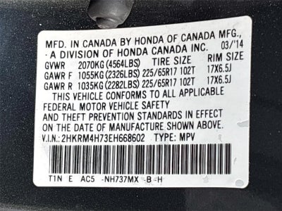 2014 Honda CR-V EX-L