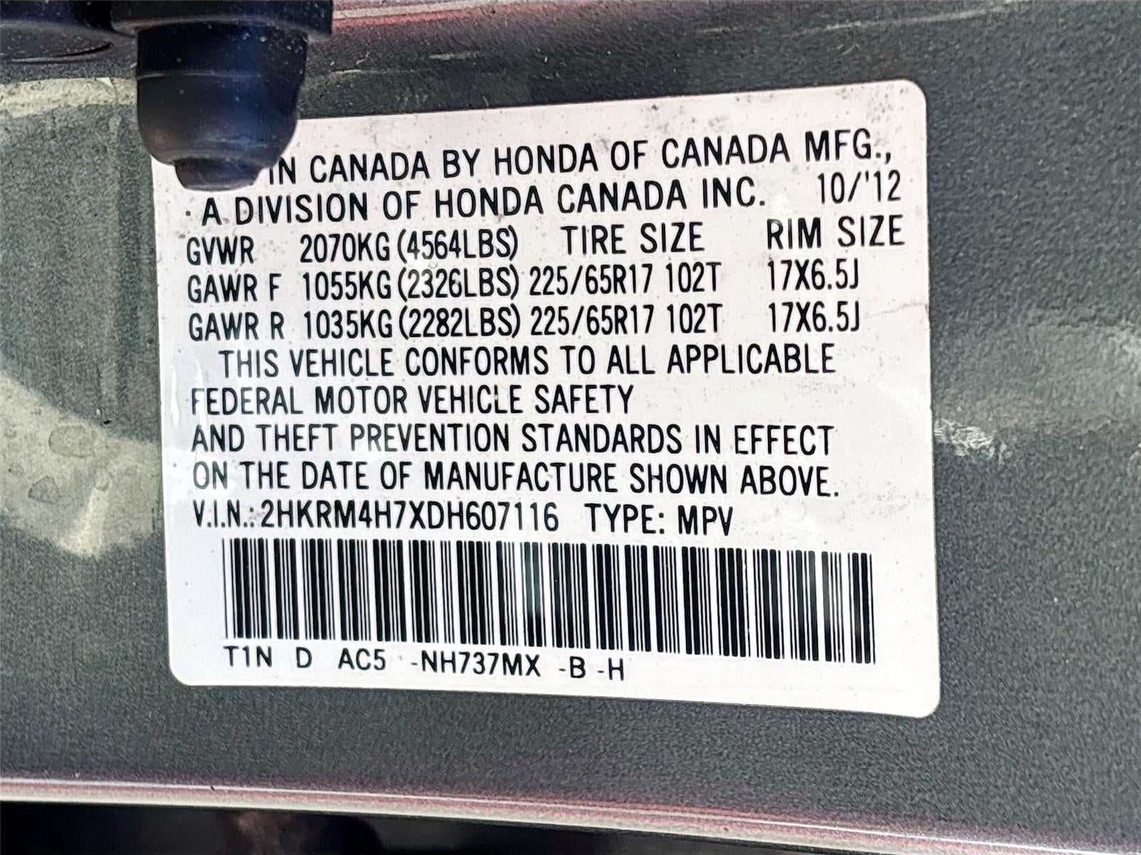 2013 Honda CR-V EX-L