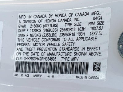 2024 Honda CR-V EX