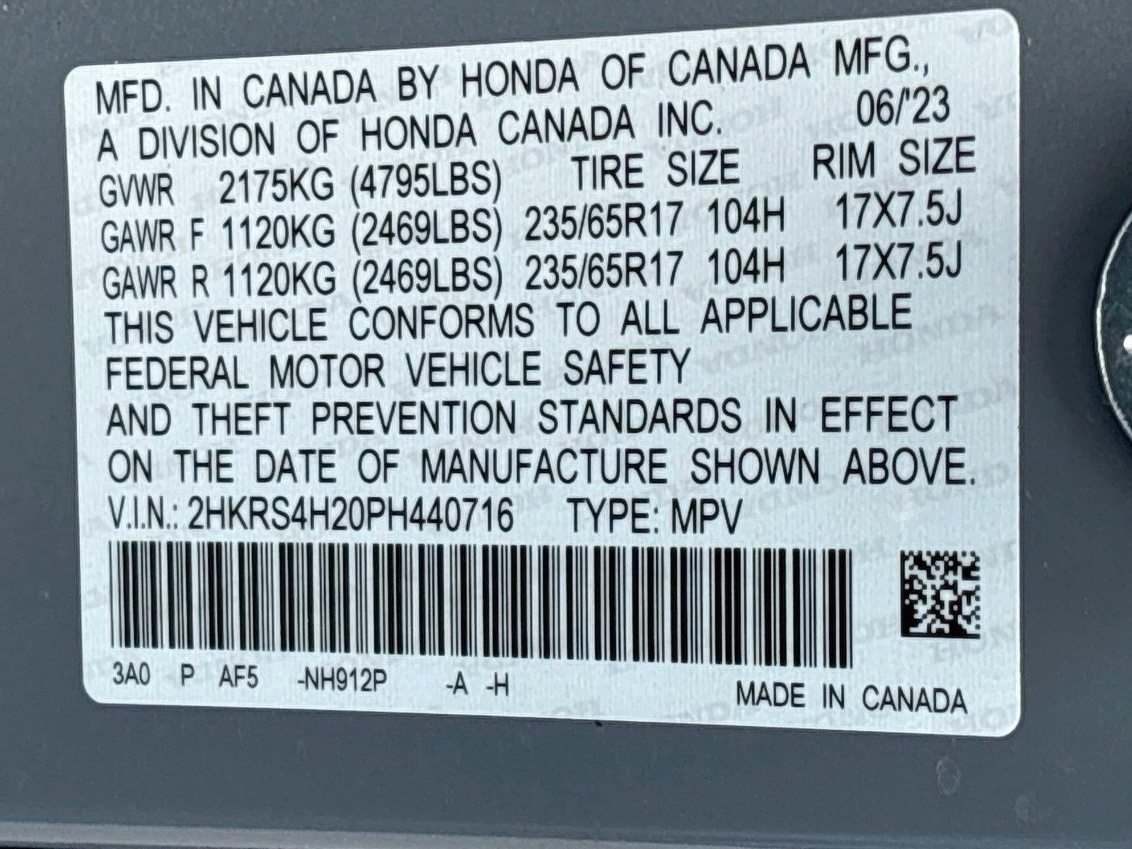 2023 Honda CR-V LX