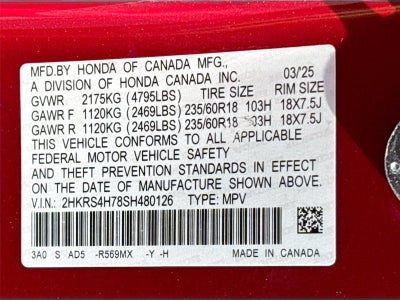 2025 Honda CR-V EX-L