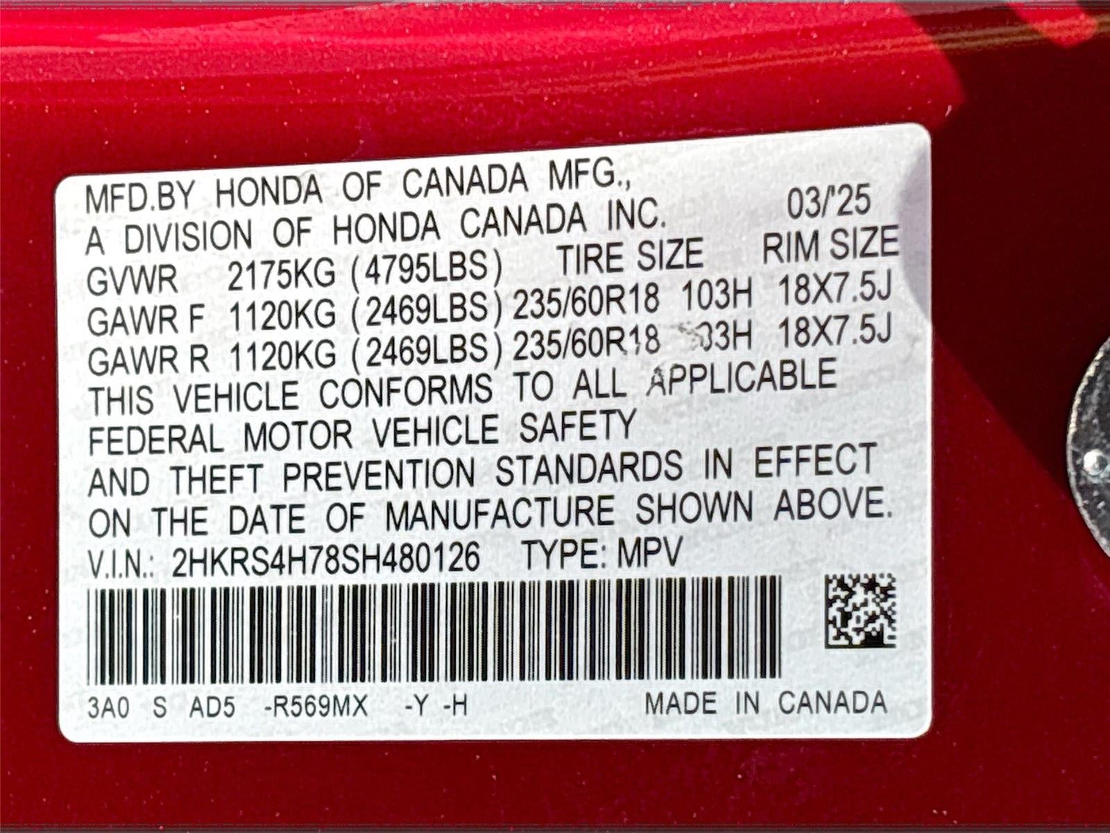2025 Honda CR-V EX-L