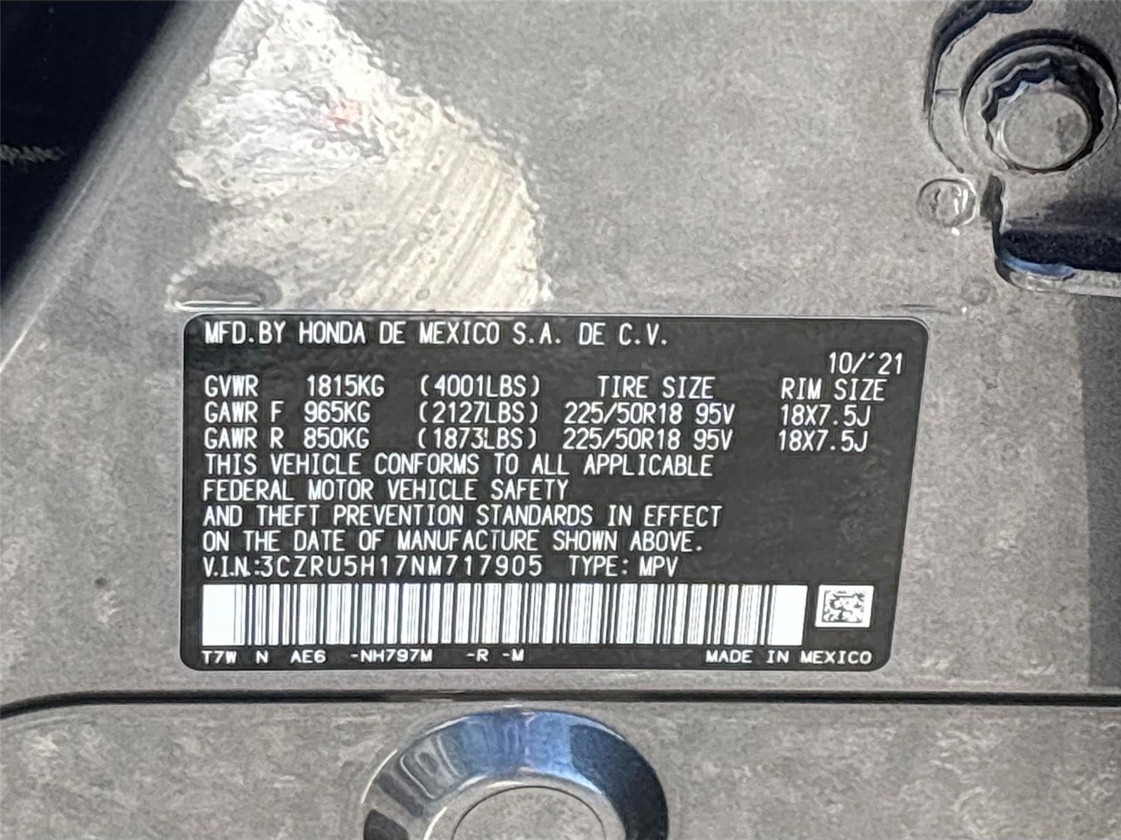 2022 Honda HR-V Sport