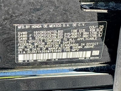 2025 Honda HR-V LX