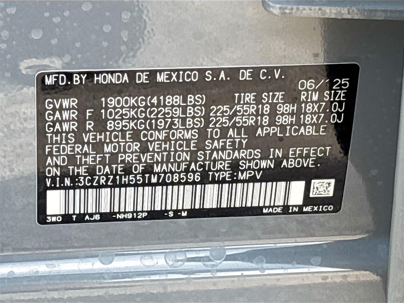 2026 Honda HR-V Sport