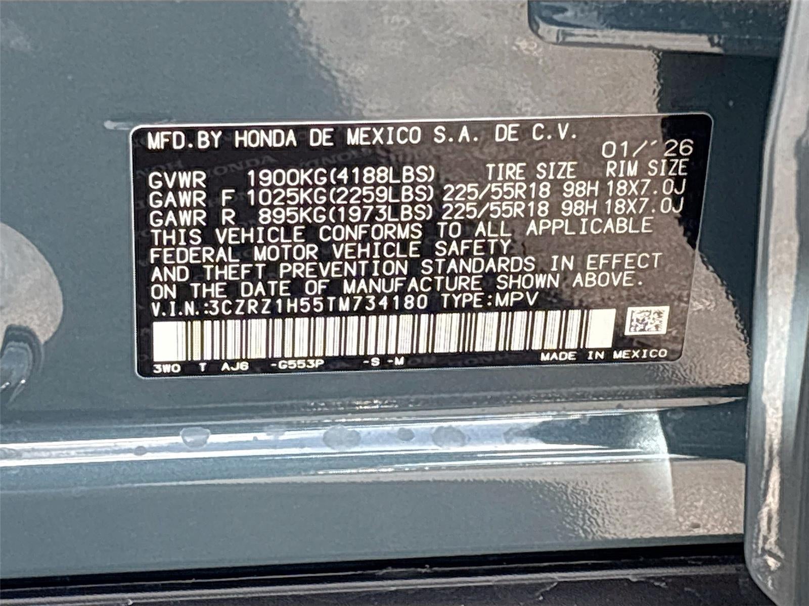 2026 Honda HR-V Sport