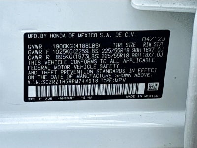 2023 Honda HR-V Sport