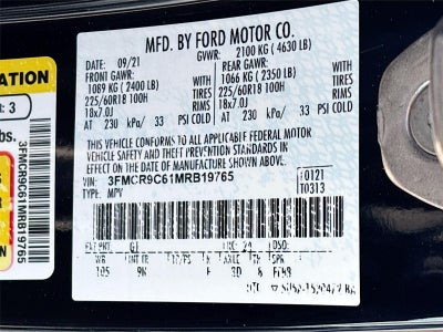 2021 Ford Bronco Sport Outer Banks