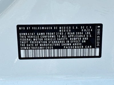 2025 Volkswagen Jetta Sport