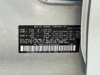 2024 Subaru Outback Onyx Edition XT