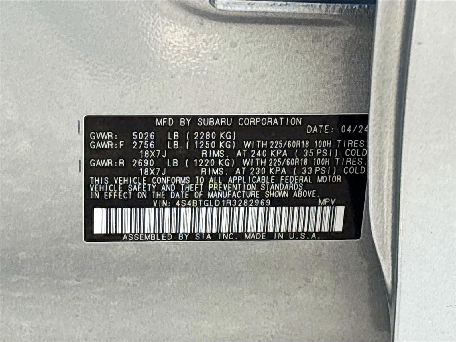 2024 Subaru Outback Onyx Edition XT