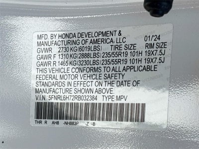 2024 Honda Odyssey Sport