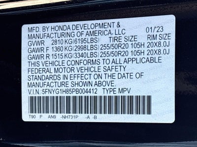 2023 Honda Pilot Elite