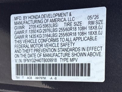 2026 Honda Pilot EX-L