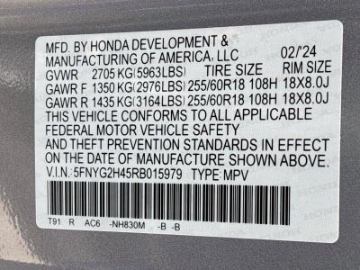 2024 Honda Pilot EX-L