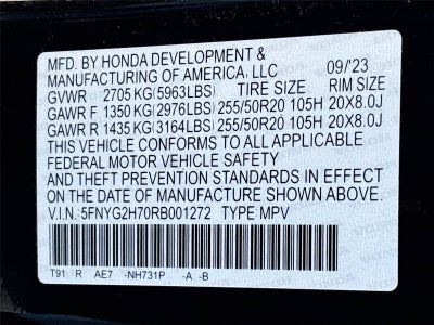 2024 Honda Pilot Touring