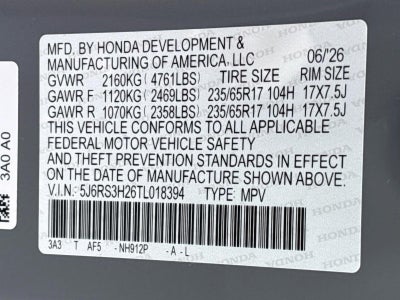 2026 Honda CR-V LX