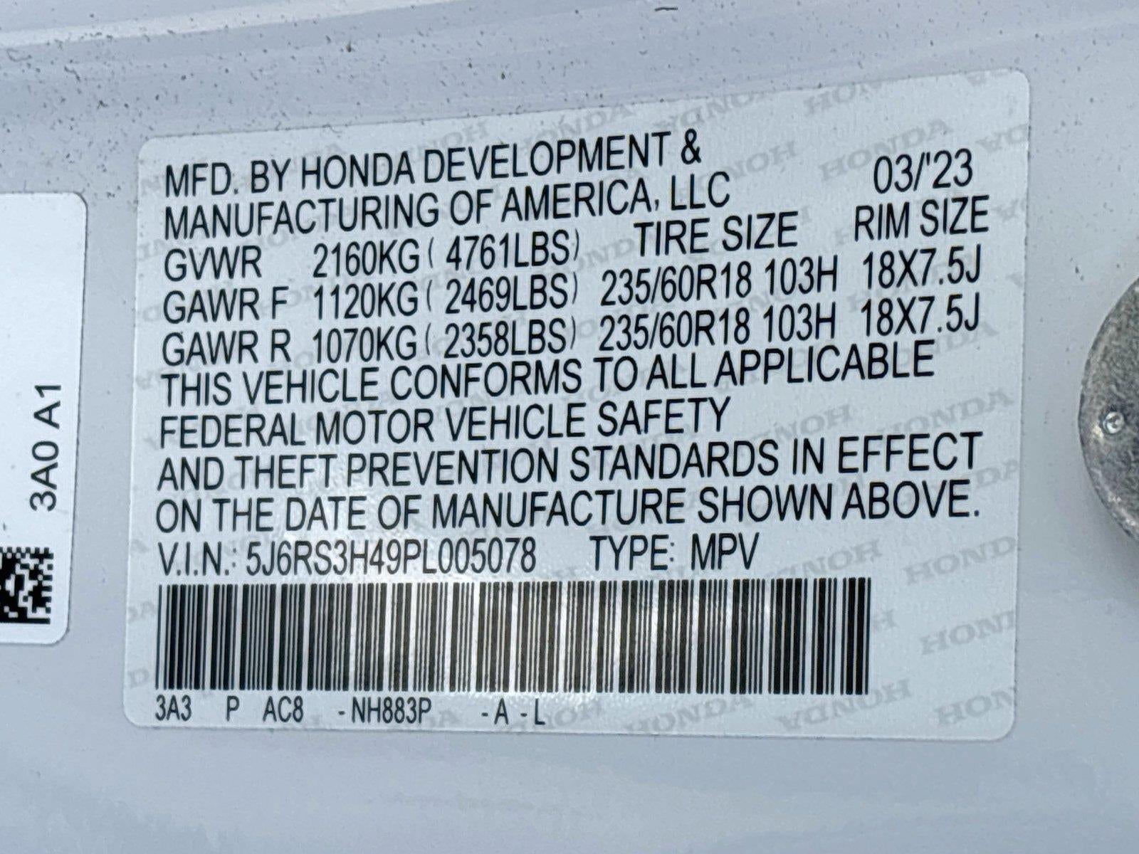 2023 Honda Cr-V EX