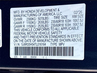 2026 Honda CR-V Hybrid Sport