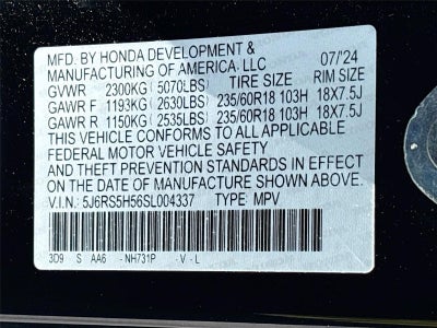 2025 Honda CR-V Hybrid Sport