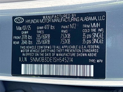 2025 Hyundai TUCSON SEL