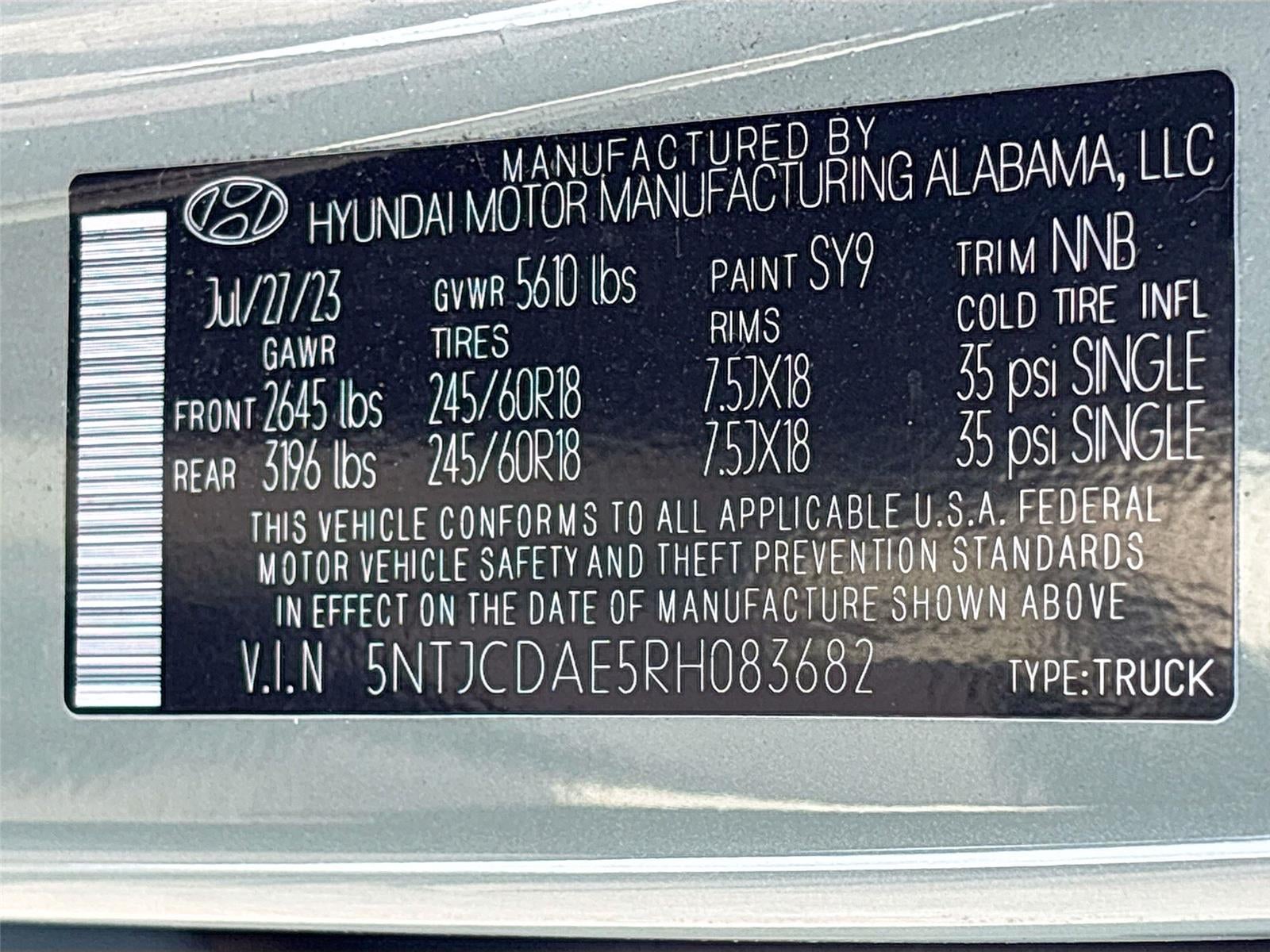 2024 Hyundai SANTA CRUZ SEL
