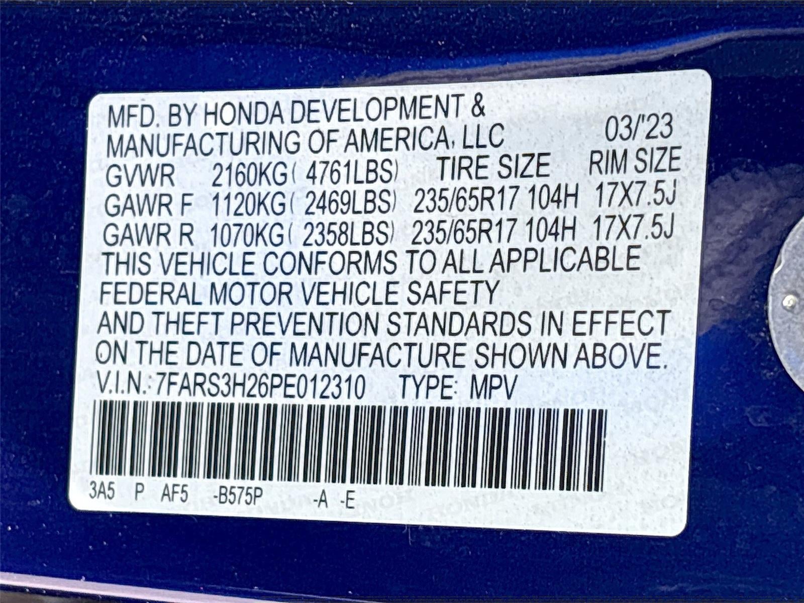 2023 Honda CR-V LX