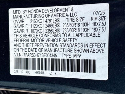 2025 Honda CR-V EX-L