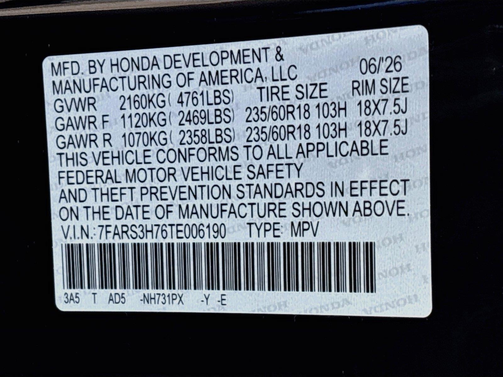 2026 Honda CR-V EX-L