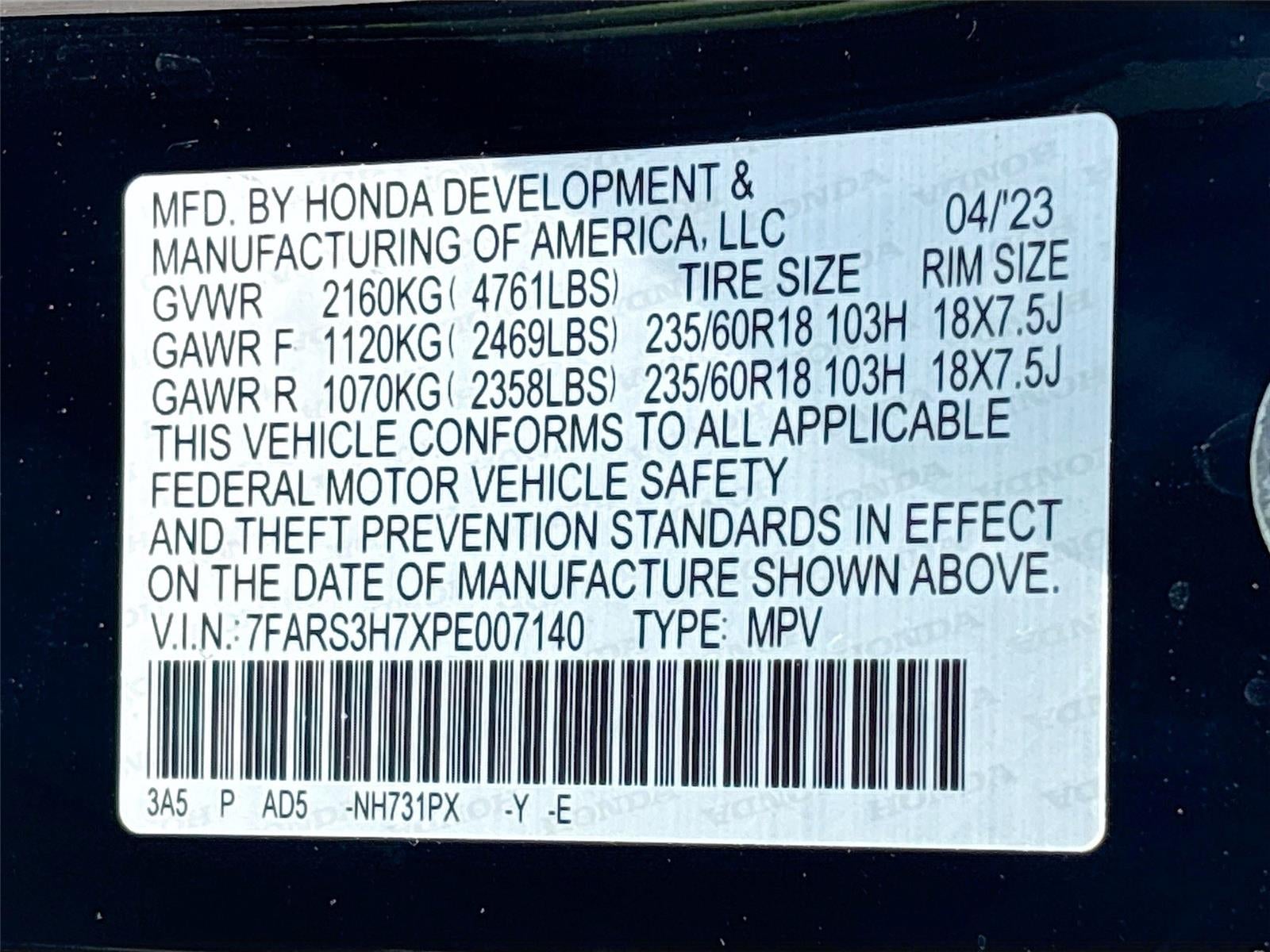 2023 Honda CR-V EX-L