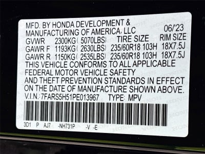 2023 Honda CR-V Hybrid Sport