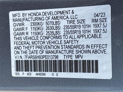 2023 Honda CR-V Hybrid Sport Touring