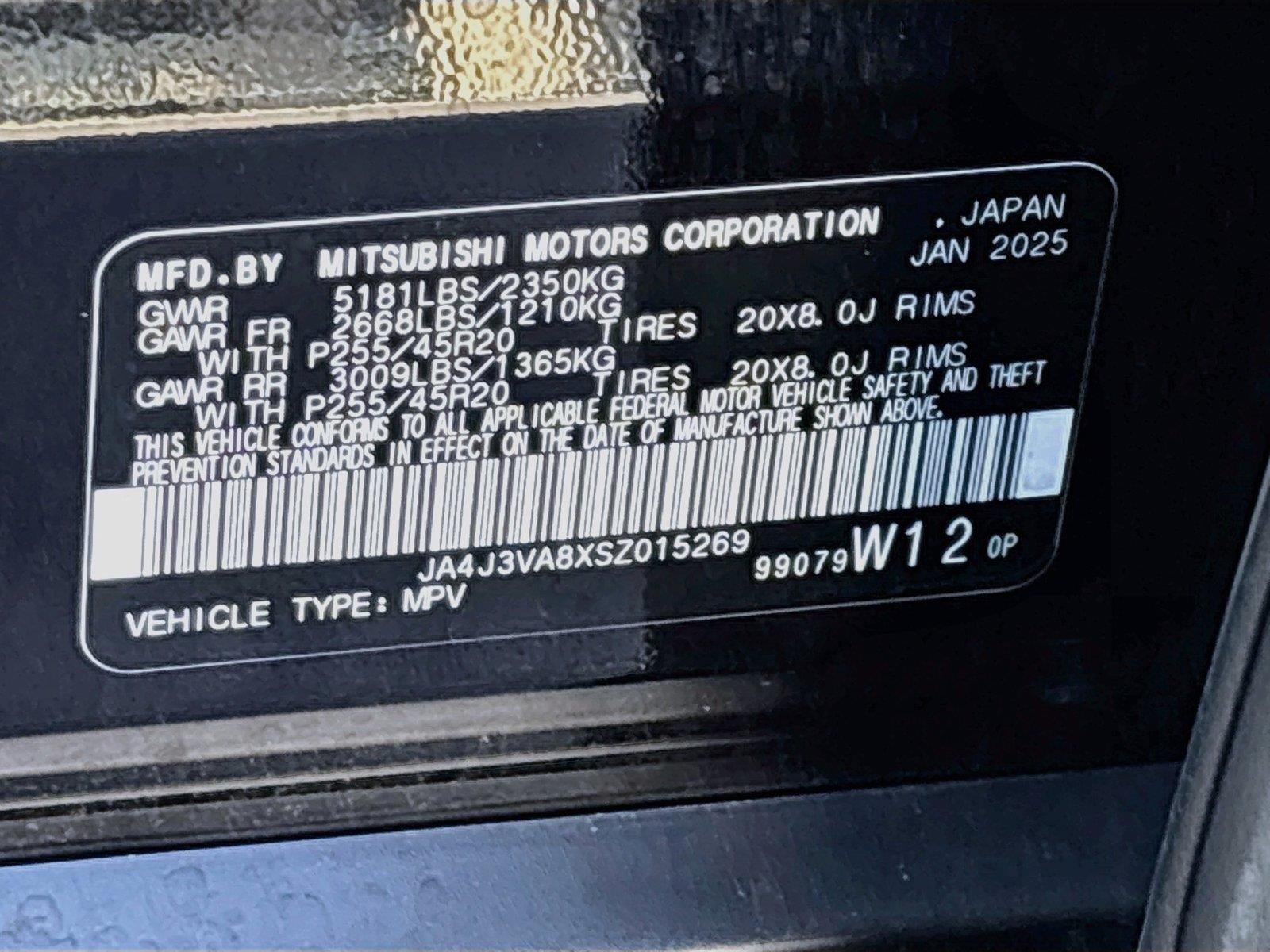 2025 Mitsubishi Outlander SE