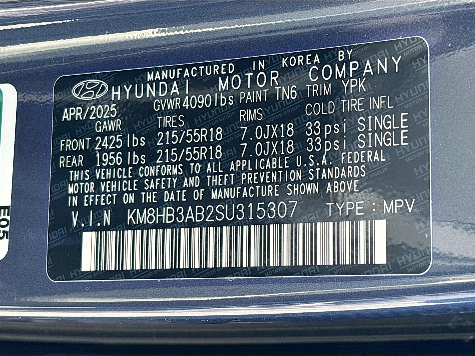 2025 Hyundai KONA SEL