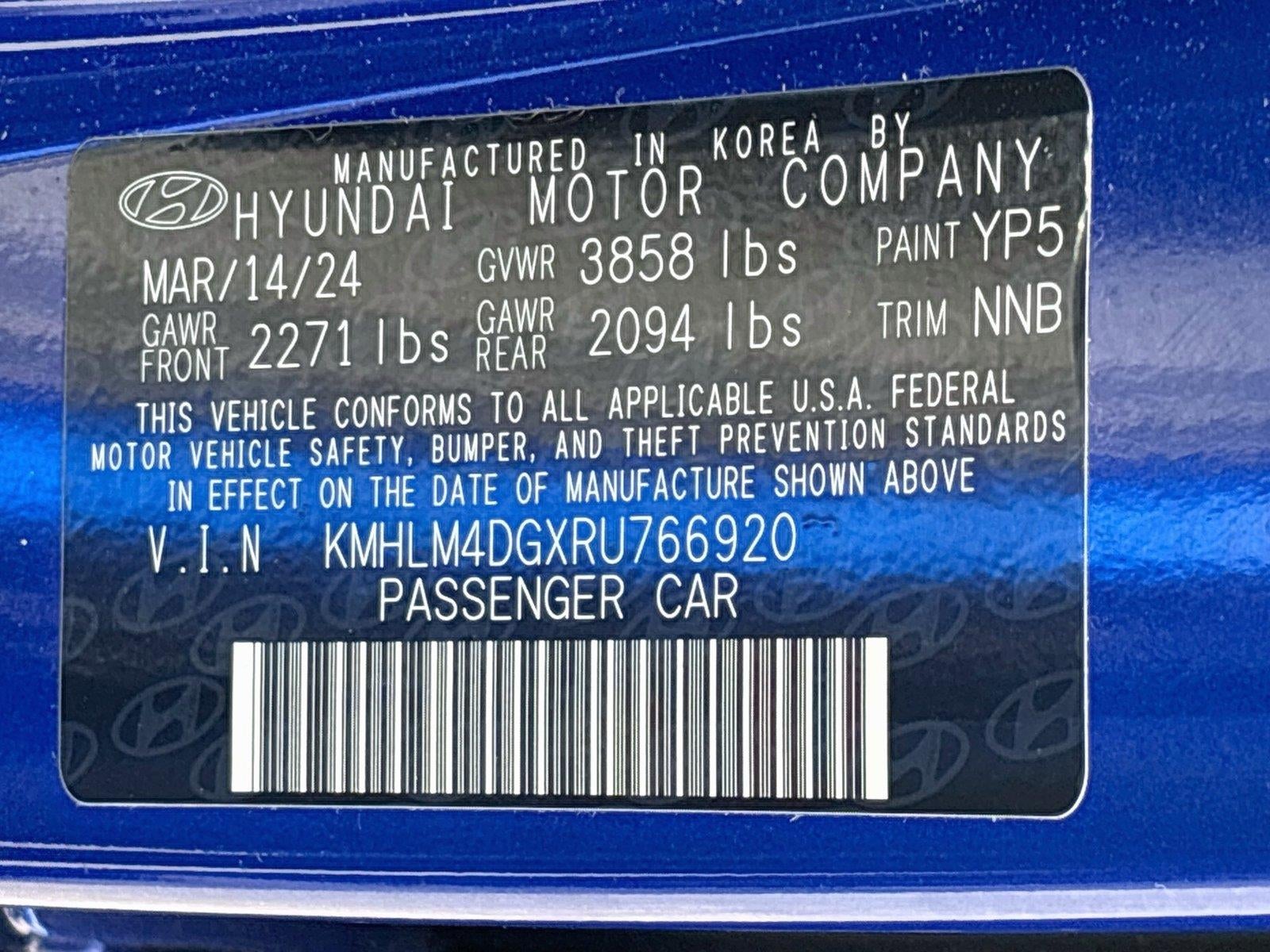 2024 Hyundai ELANTRA SEL