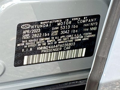2023 Hyundai IONIQ 6 SE