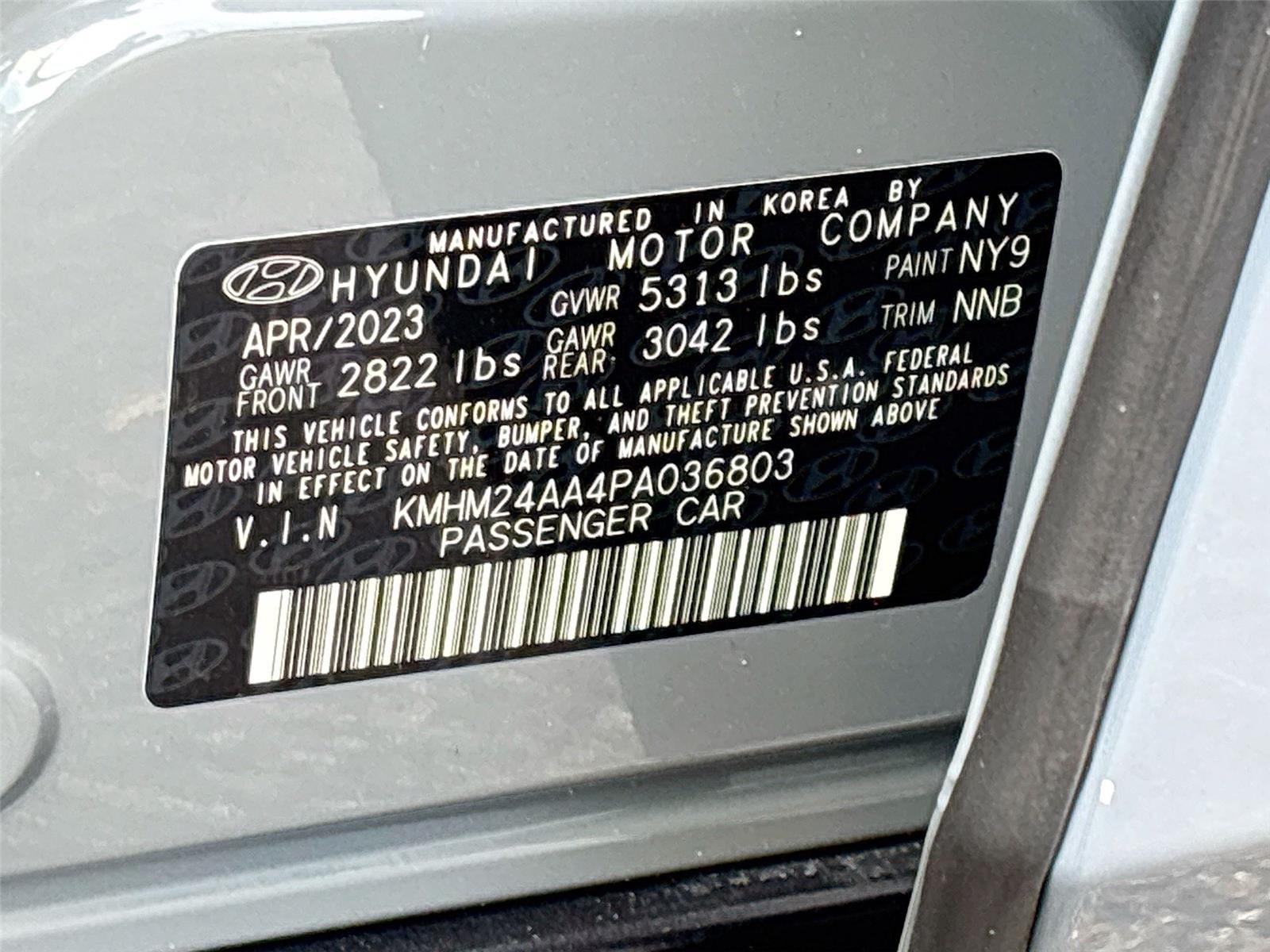 2023 Hyundai IONIQ 6 SE