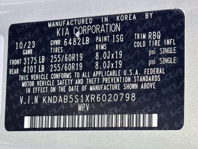 2024 Kia Ev9 Light Long Range